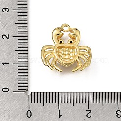 Anhänger aus Messing-ABS-Imitationsperlen&nbsp;KK-K427-24G