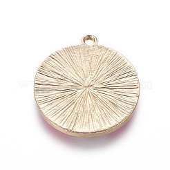 Цинк подвески эмали сплава&nbsp;ENAM-L018-010LG