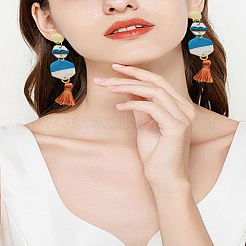 6 шт. латунные витые открытые соединительные кольца&nbsp;KK-LP0004-38