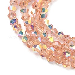 Гальванизируйте прозрачное стекло бисер нитей&nbsp;EGLA-K015-18C