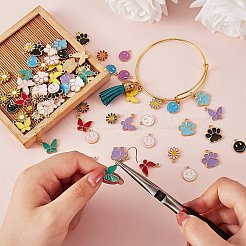 Подвески из сплава эмали 80шт 20 стиля&nbsp;FIND-SZ0002-31