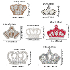 13 шт. 13-х стилистические стразы в форме короны с горячей фиксацией&nbsp;DIY-CA0005-48