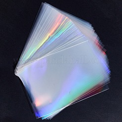 200 шт. 4 стиля лазерных прозрачных пластиковых упаковочных пакетов&nbsp;ABAG-DJ0001-27