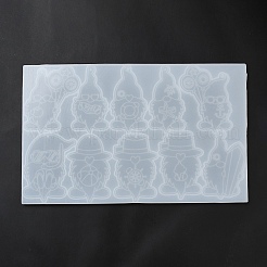 Силиконовые Молды для подвески в виде гнома с морской тематикой&nbsp;DIY-L071-06