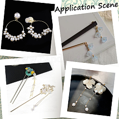 50 шт. 925 серебряные булавки с шаровой головкой STER-BBC0006-38