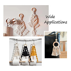 Соединительное кольцо из натурального дерева&nbsp;WOOD-TA0001-62