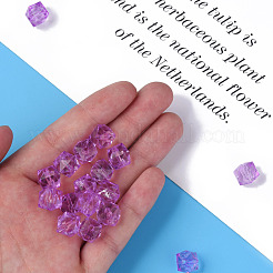 Прозрачные акриловые бусины&nbsp;MACR-S373-132-B14