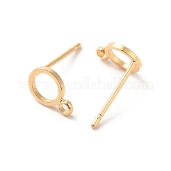 Fornituras de aretes de latón&nbsp;LS-KK-S348-115
