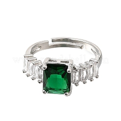 Manschettenringe aus Messing mit Zirkonia-Pavé&nbsp;CU-CBA5C10-11P