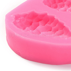 DIY рождественские сосновые шишки пищевые силиконовые Молды DIY-F072-01