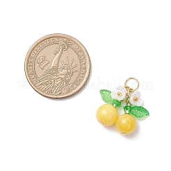 6 шт. 6 стиля подвески из натурального аметиста PALLOY-MZ00821