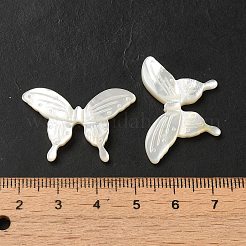 Натуральные белые бусины из ракушек SHEL-M021-09B