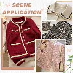 Двухцветный поликоттоновый плетеный рион OCOR-WH0097-56A