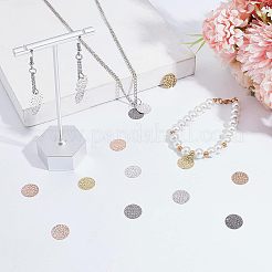 60 шт. 6-цветные подвески из латуни с гальваническим покрытием для защиты окружающей среды&nbsp;KK-FG0001-07