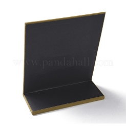 Деревянные покрытые бархатом стенды с подвесками с наклонной спинкой NDIS-Q027-02A