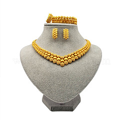 Наборы из круглых бусин из сплава FS-WGADEFF-01