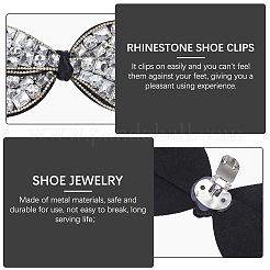 Украшение обуви из нетканого материала с бантом FIND-WH0139-290B