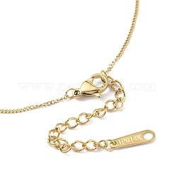 Ионное покрытие (ip) 304 нержавеющая сталь панцирное ожерелье цепочка для мужчин и женщин NJEW-M200-02G