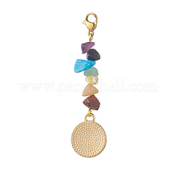 Chakra gemas chip mal de ojo colgante decoraciones&nbsp;HJEW-JM01005