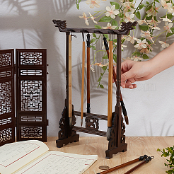 Подвесной держатель из дерева венге с китайской каллиграфией&nbsp;ODIS-WH0107-01C