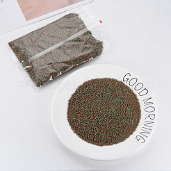 12/0 двухцветный непрозрачный стеклянный бисер&nbsp;SEED-T006-01A-A01