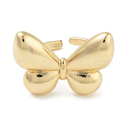 Стойка покрытие латунь открытые манжеты кольца RJEW-M172-03G