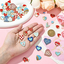 Подвески из сплава 30 шт.&nbsp;FIND-YW0005-13