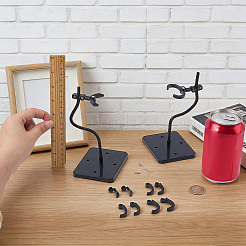 Support de figurine ajustable en plastique&nbsp;ODIS-WH0030-316B