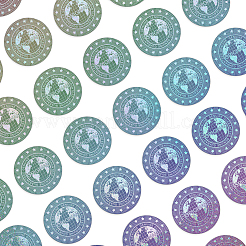 Водонепроницаемая самоклеящаяся лазерная наклейка для домашних животных STIC-WH0028-009