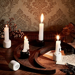 10 coupelle à bougie en porcelaine&nbsp;AJEW-SC0004-45A