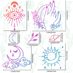 Трафареты для штампов из нержавеющей стали DIY-WH0238-037