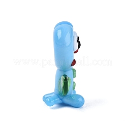 Statuetta elfica a forma di cuore realizzata a mano in vetro soffiato a lume&nbsp;LAMP-N034-28D