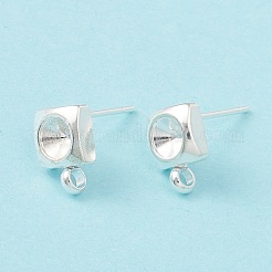 201 фурнитура для сережек-гвоздиков из нержавеющей стали STAS-P308-05S