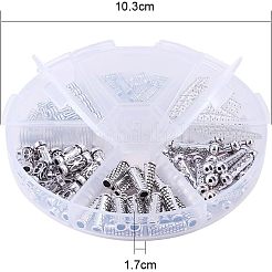 Сплавочные овальные бусины тибетского стиля &nbsp;TIBEB-NB0001-07