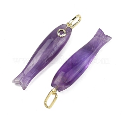 Natürliche Amethyst geschnitzte Anhänger&nbsp;GG-CBA8D06-01G-10