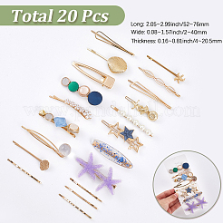 Заколки для волос из цинкового сплава PHAR-SP0001-07