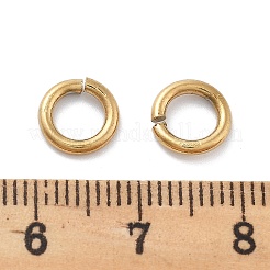 Ionenplattierung (IP) 304 Edelstahl offene Biegeringe&nbsp;X-STAS-M081-02G-03