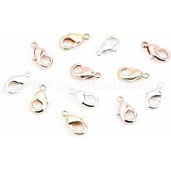 30 шт. 3-х цветные латунные карабины-клешни&nbsp;KK-BC0002-19