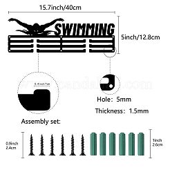 Модная железная вешалка для медалей ODIS-WH0021-118