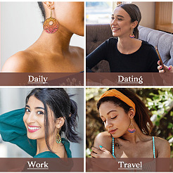 Набор для изготовления полых сережек своими руками&nbsp;DIY-TA0005-55