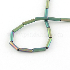 Rohr galvanisieren unmagnetische synthetischen Hämatit Perlenstränge&nbsp;G-S203-26D