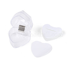 Прозрачные акриловые коробки для хранения колец ко Дню святого Валентина&nbsp;OBOX-T001-01B