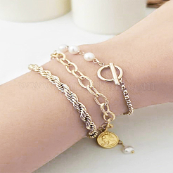 12 комплект застежек-тоглов из нержавеющей стали 304&nbsp;STAS-LP0001-30S