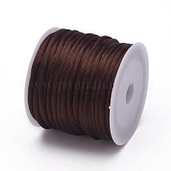 Cordons en nylon satiné à queue de rat&nbsp;NWIR-L006-2mm-03