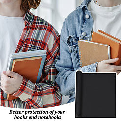 Лист ткани из искусственной кожи с рисунком личи DIY-WH0304-586A