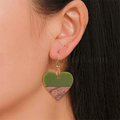 Подвески из смолы и дерева RESI-CJ0001-17