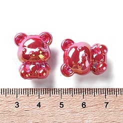 Непрозрачные акриловые бусины с УФ-покрытием PACR-D288-08