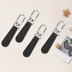 8 Stück Reißverschlussanhänger aus PU-Leder für Handtaschen&nbsp;FIND-CL0002-09B
