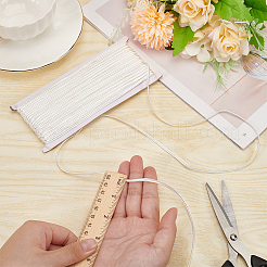 Плоский плетеный шнур из полиэстера длиной 27 м. OCOR-WH0096-01A