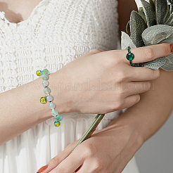 3 пакетик стеклянных бусин GLAA-DC0001-37C